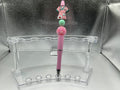 Pink nurse scrubs pen (black ink)