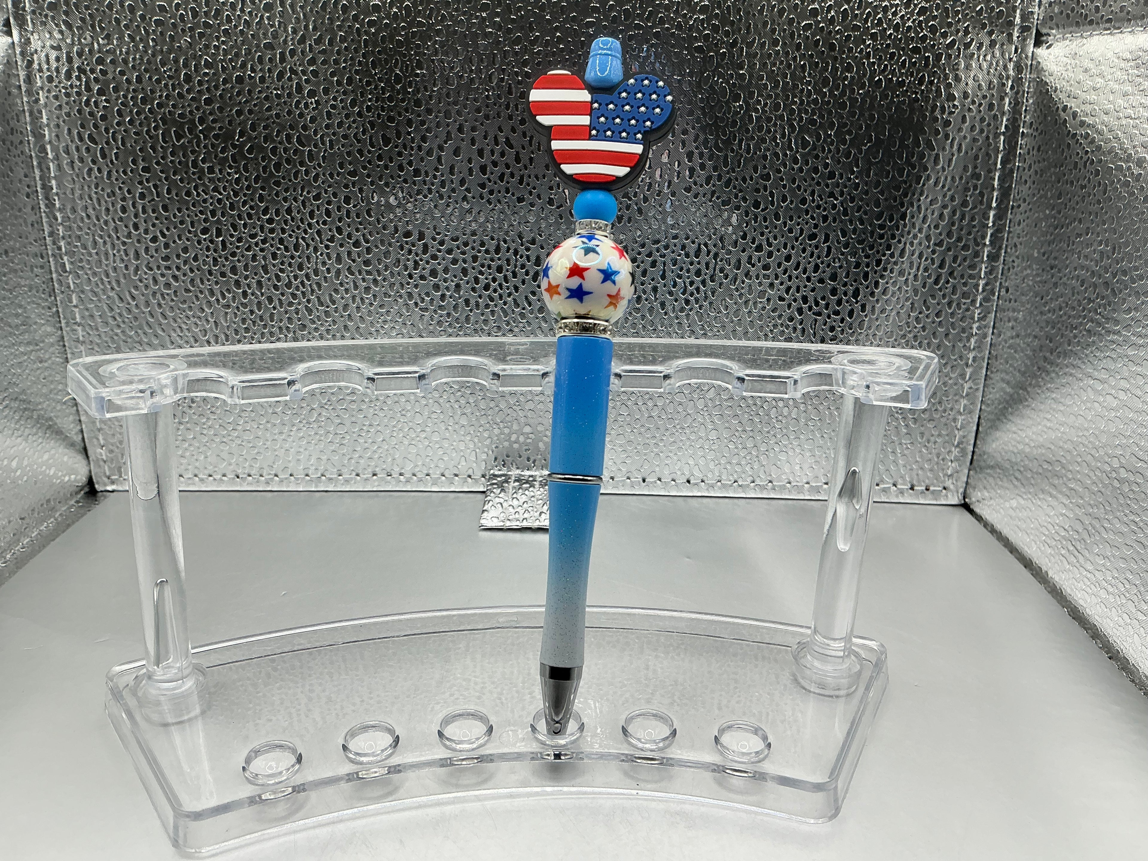 American flag Mickey Mouse pen (black ink)