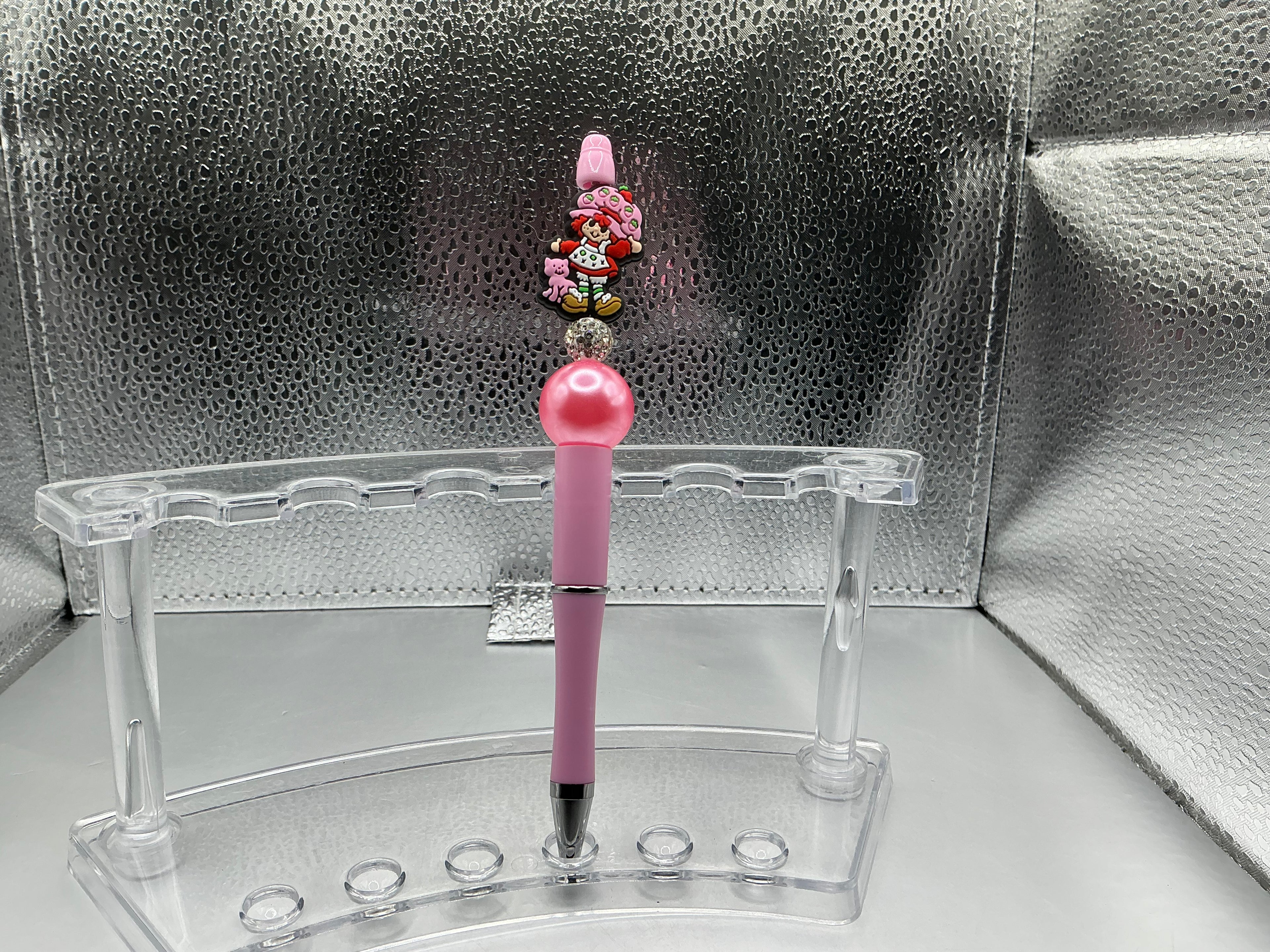 strawberry short cake pen (black ink)