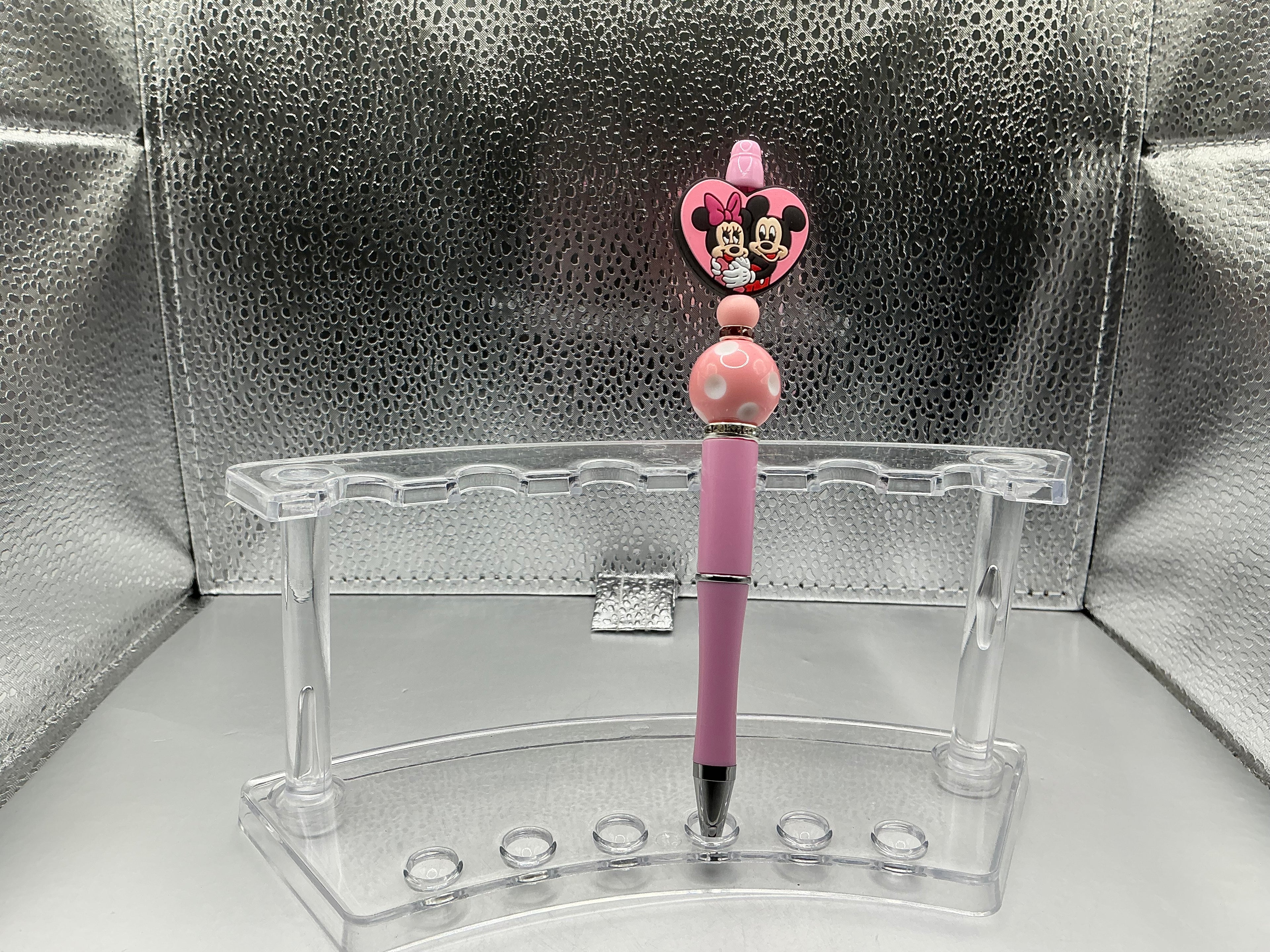 Micky and Minnie Mouse pen (black ink)