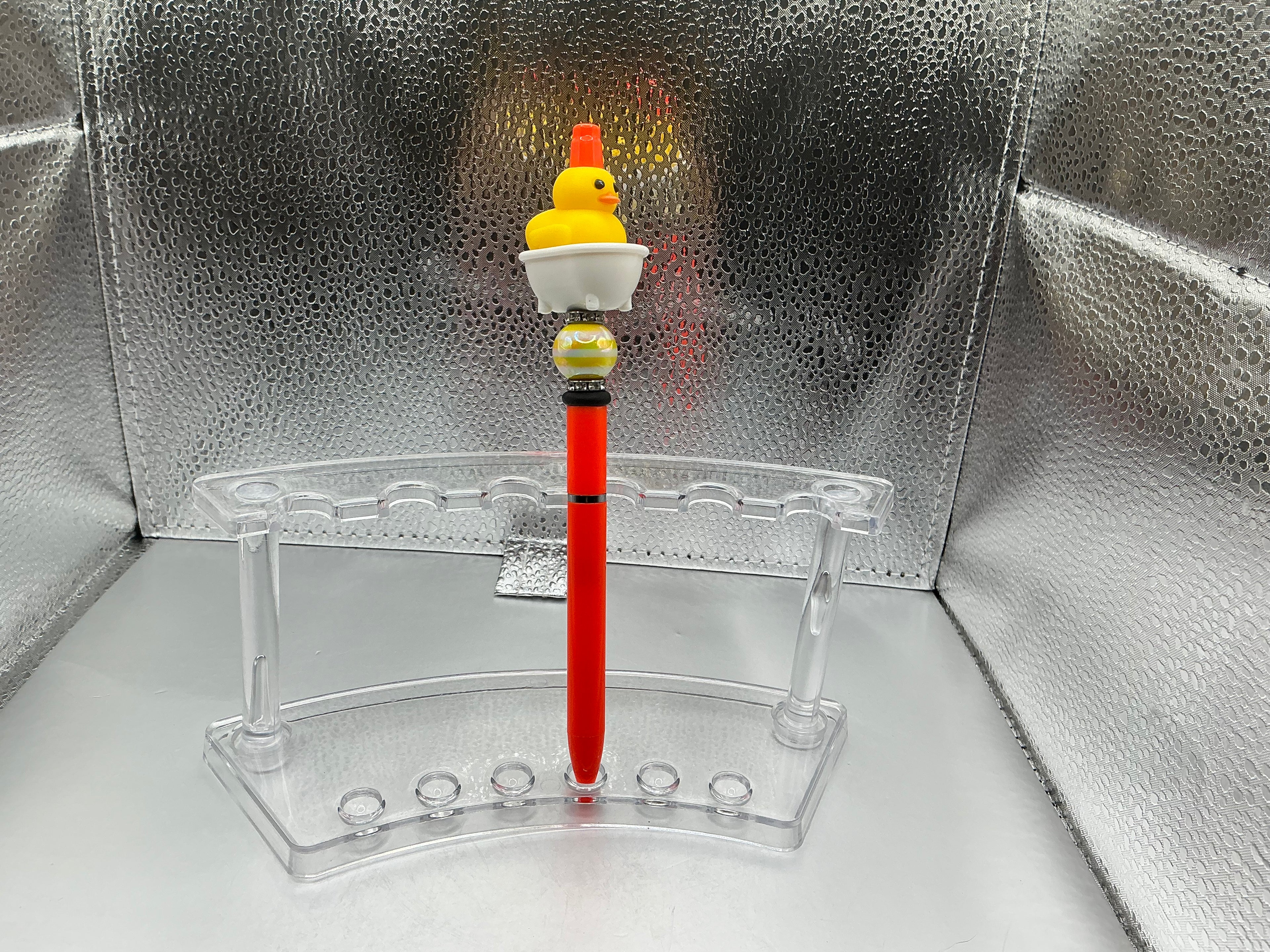 Rubber ducky pen (black ink)