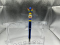 Rainbow butterfly pen (black ink)
