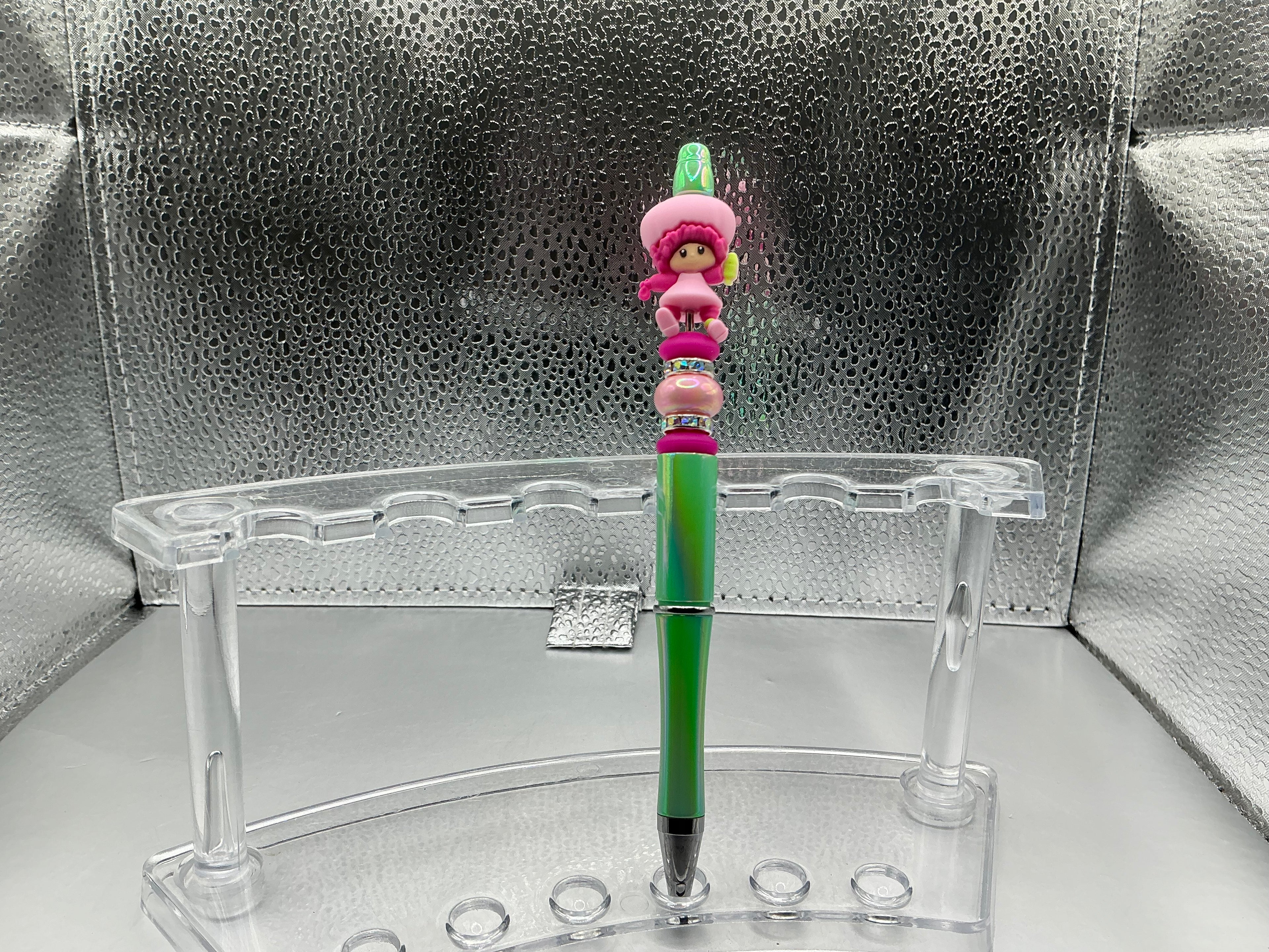 Strawberry short cake pen (black ink)