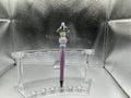 Cow print cowboy hat pen (black ink)