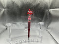 Mama red and pink heart pen (black ink)