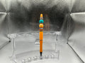 Teal and orange balls pen (black ink)