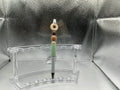 Cream flower pen (black ink)