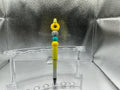 Yellow flower pen (black ink)