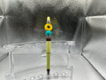 Yellow flower pen (black ink)