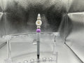 White flower pen (black ink)