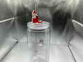 Elf on the shelf straw topper