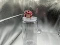 Strawberry short cake straw topper