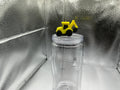 Construction vehicle straw topper