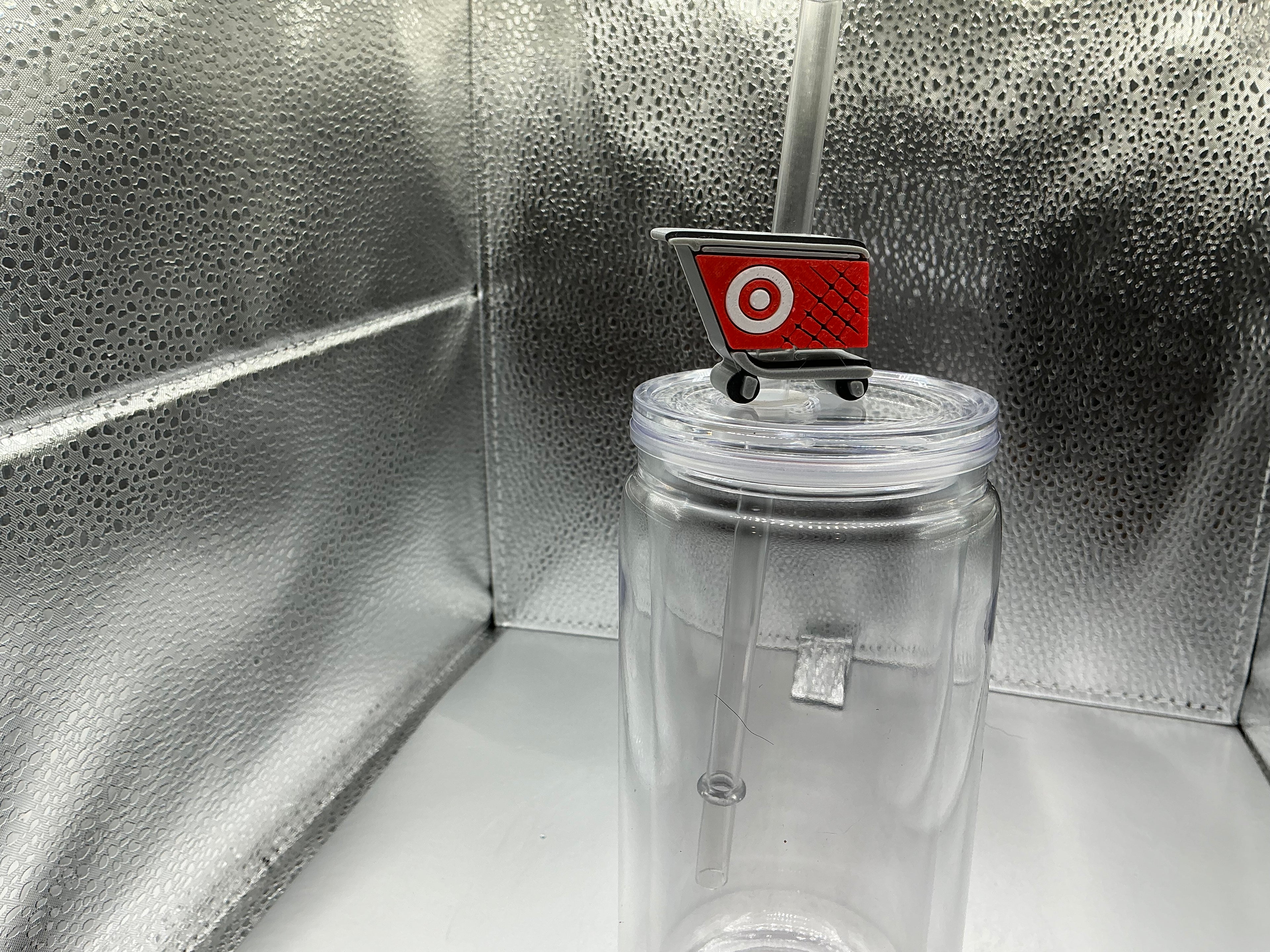 Target cart straw topper
