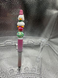 white duck pen (black ink)
