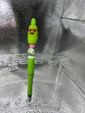 Pickle with heart sunglasses pen (black ink)